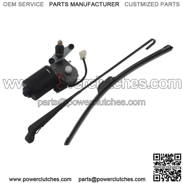 For Polaris RZR Ranger Kawasaki MULE UTV 12V Electric Windshield Wiper Motor Kit (For: More Than One Vehicle)