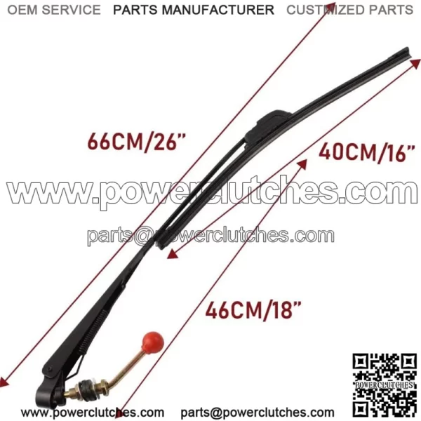UTV Handheld Windshield Wiper for Kawasaki Mule /Teyrx John Deere (For: More Than One Vehicle) - Image 4