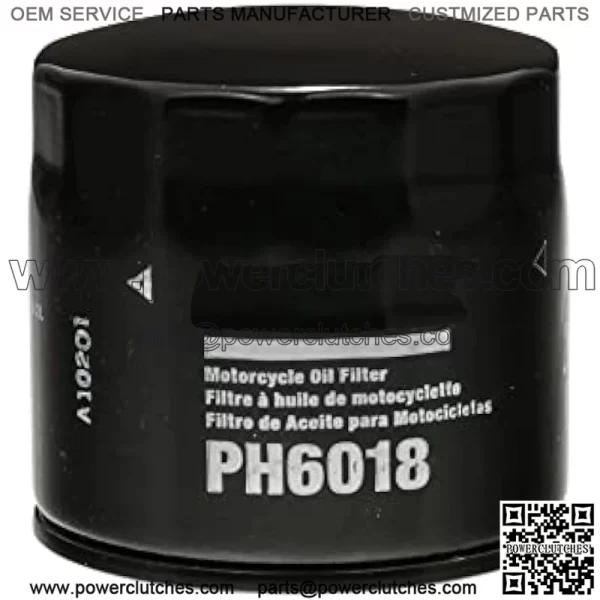 Extra Guard PH6018 Motorcycle Oil Filter Replacement Fits Some Aprilia, Artic Cat, Kymco and Suzuki Models - Image 2