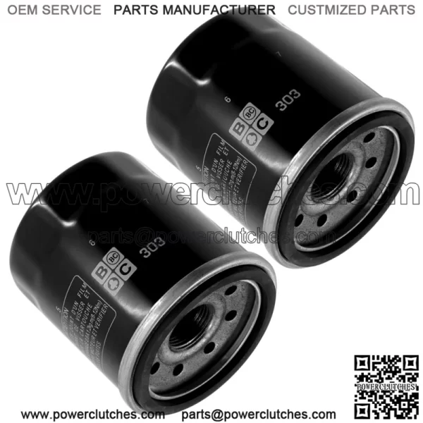 Oil Filter for Yamaha YFM660 Grizzly YXR660 Rhino YFM450 Kodiak YFM450Fx (for: Yamaha Rhino 660 2006) - Image 3