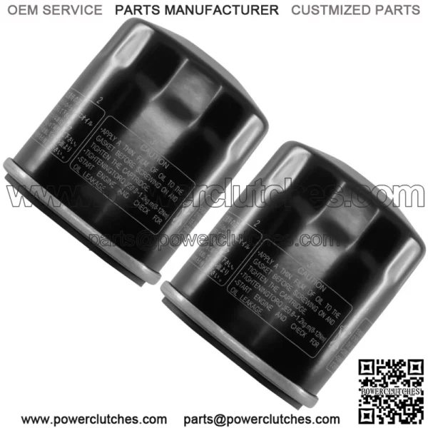 Oil Filter for Yamaha YFM660 Grizzly YXR660 Rhino YFM450 Kodiak YFM450Fx (for: Yamaha Rhino 660 2006) - Image 5