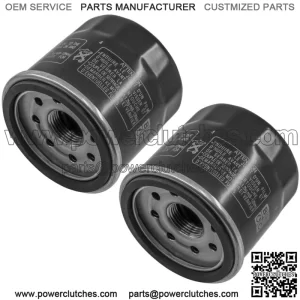2 Oil Filters For Yamaha YXR660 Rhino YZF R6 599 XJ6 Diversion 600 2006-2018