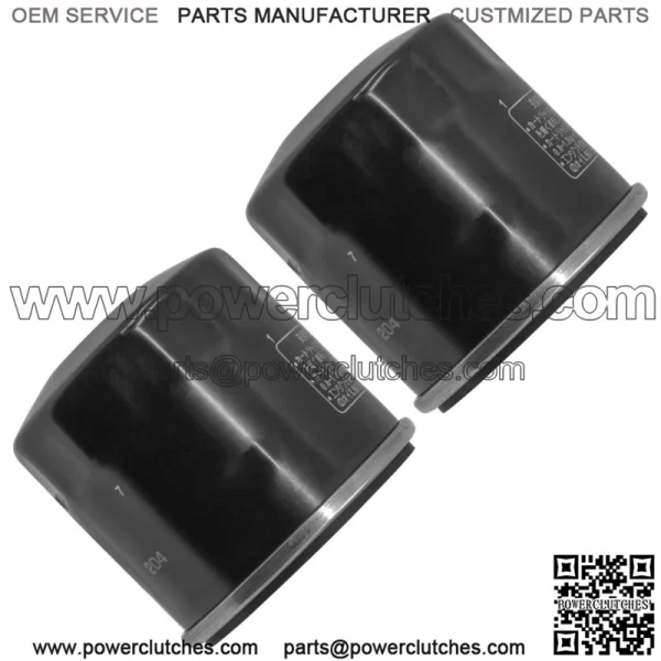 2 Oil Filters For Yamaha YXR660 Rhino YZF R6 599 XJ6 Diversion 600 2006-2018 - Image 3