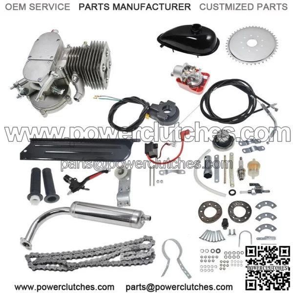 2 Stroke 100cc YD100 Motorized Bicycle Engine Motorcycle Complete Kit