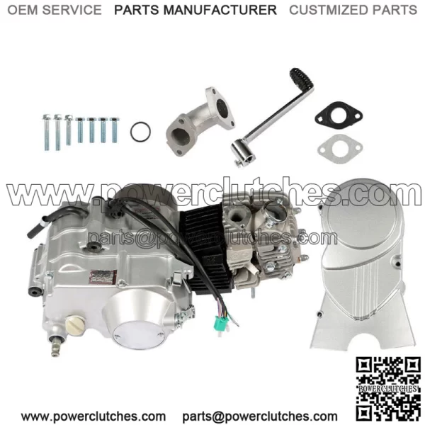 Fits Honda CRF50F 4 Stroke 125cc Motorcycle Engine Single Cylinder Silver