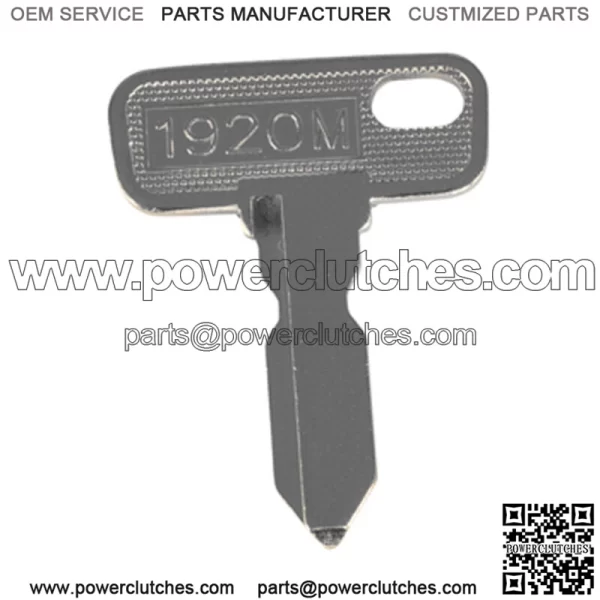 Set of 5 Club Car DS / Precedent Golf Cart Replacement Keys Fits 1983.5-Up