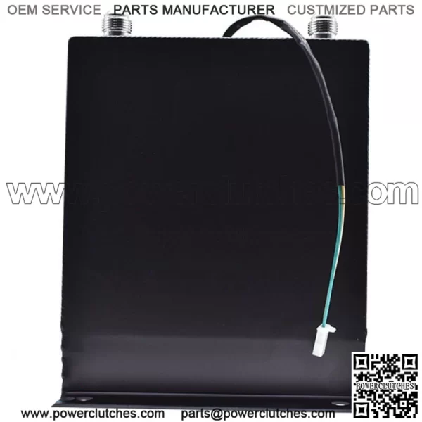 BLACK 2.5 GALLON DRIFTING FUEL CELL GAS TANK+LEVEL SENDER COATED ALUMINUM RACING - Image 3