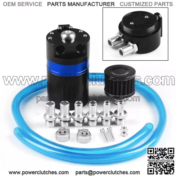 05010 Engine Oil Breather with Air Filter # Blue