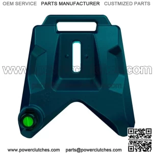 Fuel tank front Polaris scrambler color black 8L