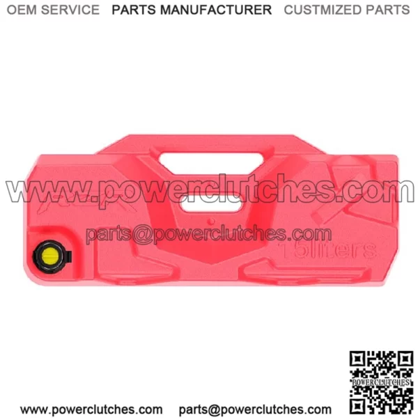 Fuel tank 15L red Polaris RZR 1000
