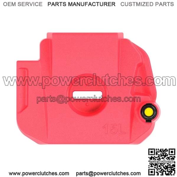 Fuel tank 15L red color Can-am maverick X3 - Image 2