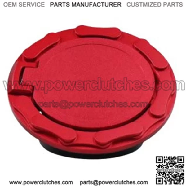 07-18JK Wrangler fuel tank cap#red