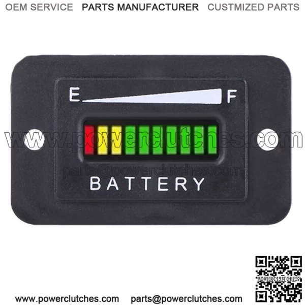 US 36V LED Volt Battery Indicator Meter Gauge For EZGO Club Car Golf Cart Boat