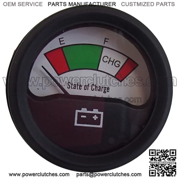 Golf Cart Battery Meter 48 volt for Club Car - Fits Yamaha