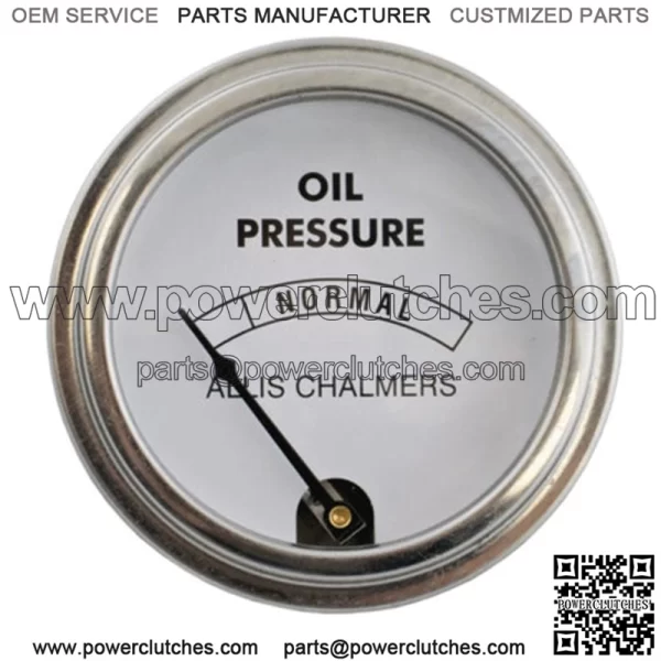 PRESSURE GAUGE 70207834V Fits Allis Chalmers B, IB, C, G, WC, WD, WF