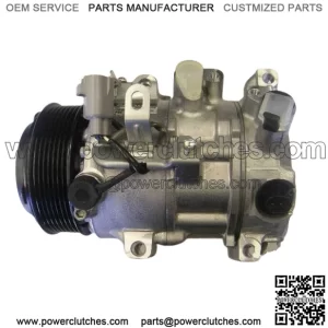 Air Conditioning Compressor with Clutch DENSO 471-1612 883200 33200 Fits Toyota Camry Avalon