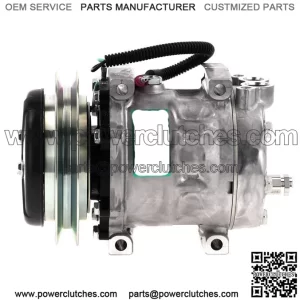 Air Conditioning Compressor SANDEN SD7H13 7360 FOR KOMATSU, KOBELCO, CATERPILLAR 259-7245 M736