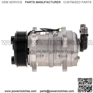 Air Conditioning Compressor Replacement for QP16 TM16 Seltec Valeo 103-56120 PV8 12V VOR