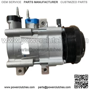 A/C Compressor for E-150 E-250 2007-2014 (4.6L, 5.4L with Rear A/C)