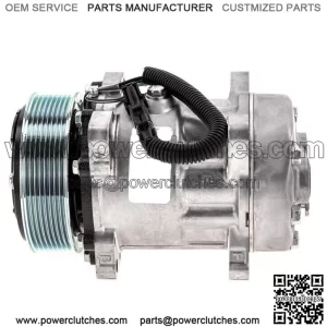 Air conditioning compressor SANDEN OE FLEX U 4864 with clutch PV8 12 V