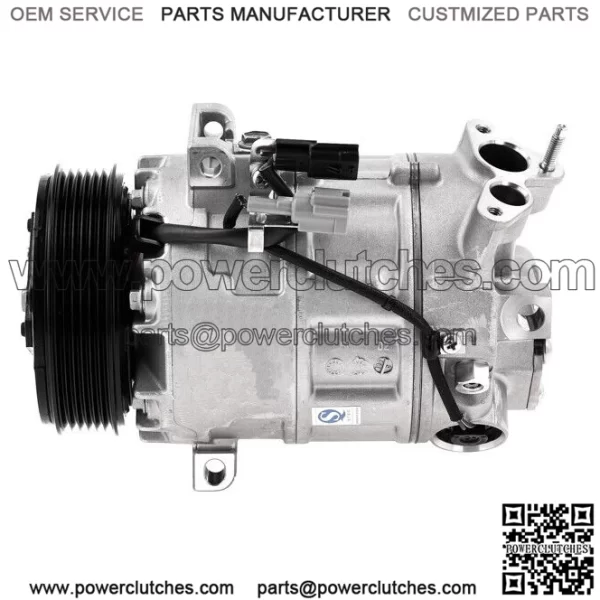 New OEM Valeo DSC17EC AC Compressor with PV6 Clutch Fits Nissan X-Trail T31