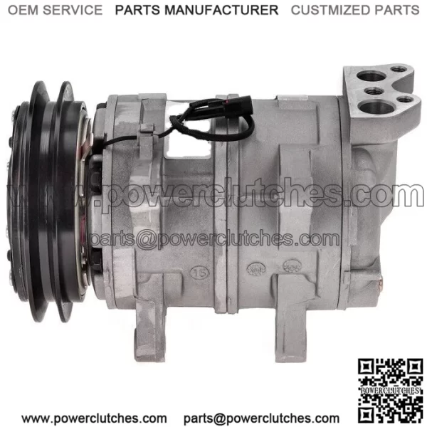 New DKS15CH A/C Compressor Replacement Fits: 2001-2005 Isuzu NPR/NPR-HD L4 4.8L