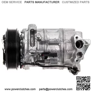 New A/C Compressor Fits Nissan Rogue Sport 2.0L 2017 18 19 20 PN 92600-6MA0A
