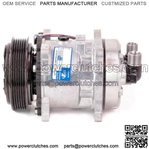 New Bobcat AC Compressor 7023580 6698590 7279628 5H11 6PV VOR S650 S750 S850