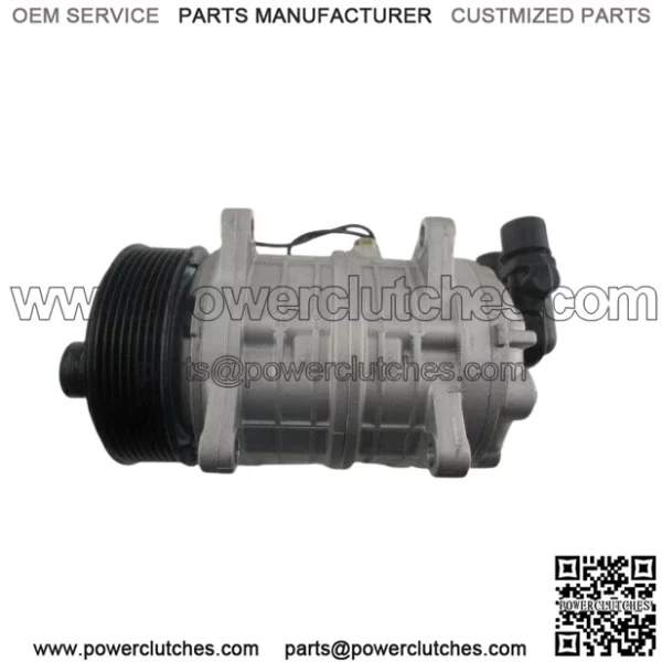 Air Conditioning Compressor PV8 12 Volt TM16 Heavy Duty Type Fits Steiger White Agro Tractor