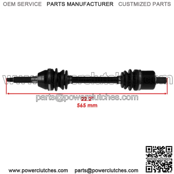 Front Right & Left CV Joint Half Shafts for Polaris Sportsman 800 Touring EFI 08 09 (for: Polaris Sportsman 800) - Image 2