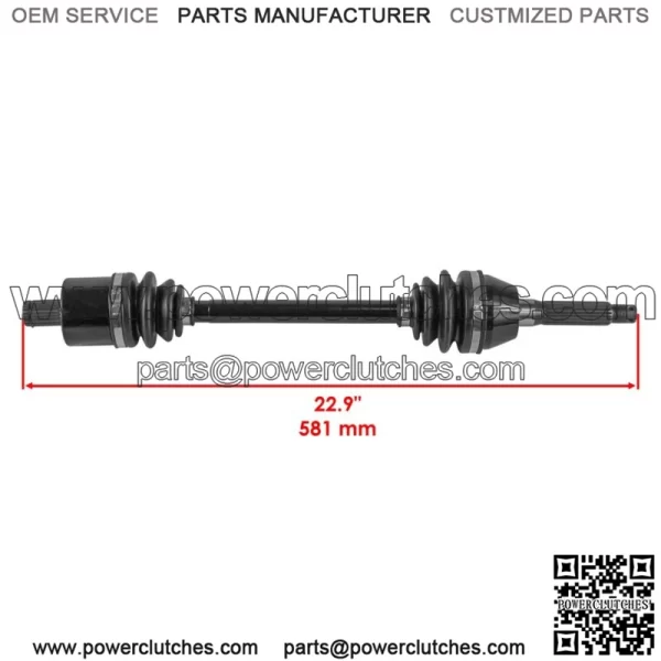 Front CV Joint for Polaris Sportsman SP 570 Touring 2018-2019 (for: Polaris Sportsman 570) - Image 2