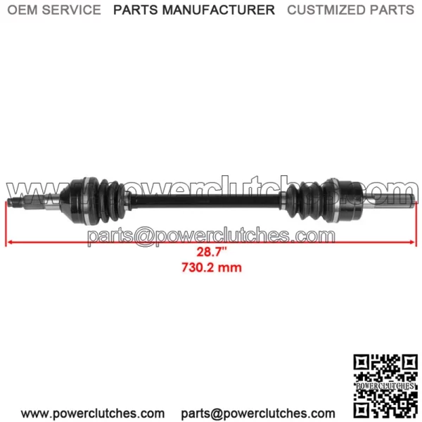 CV Axles for Kawasaki Teryx KRF800 2017-2023 Front and Rear (for: more than one vehicle) - Image 4