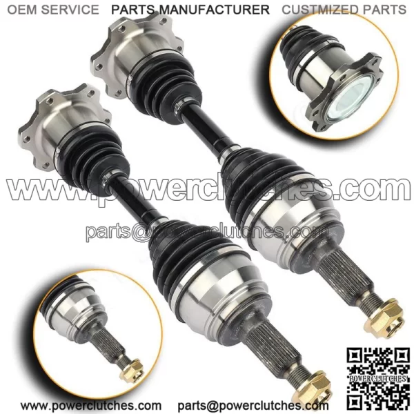 Front CV Axle for Tahoe GMC Sierra 1500 Suburban 1500 4WD 6 LUG (for: Silverado 1500) - Image 2