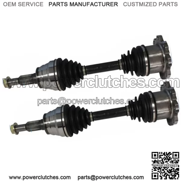 Front Left Right CV Joint Axle, PTO Shaft For Silverado Sierra 2500 3500 HD (For: More Than One Vehicle)