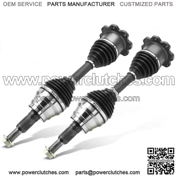 2x CV Axle Shaft Assembly for Silverado 2500 HD GMC Sierra 4WD Front (for: more than one vehicle)