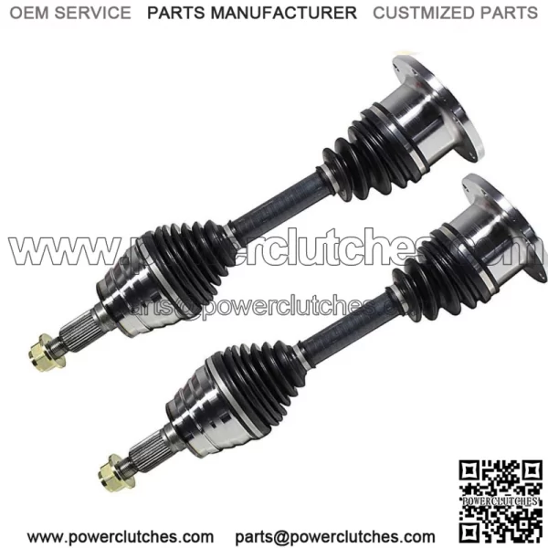 Fits GMC SILVERADO SIERRA Pickup Truck 2pcs Set Front CV Joint CV Joint Axle (For: More Than One Vehicle)