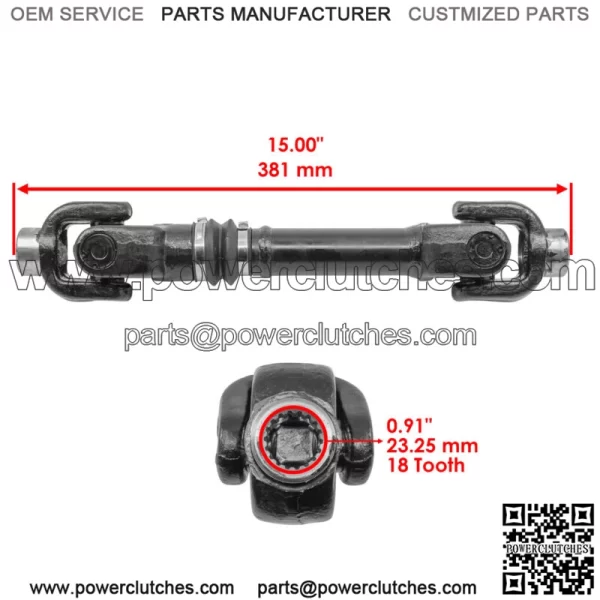 Rear Driveshaft for Can-Am Outlander 570 EFI 2016-2019/ Max 570 2017 - Image 2