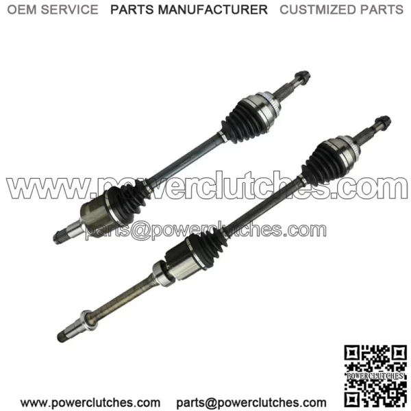 Pair of Front CV Half Shafts for Toyota Sienna 2WD 2004-05-2006-2007-2008-2009-2010 (for: Toyota)