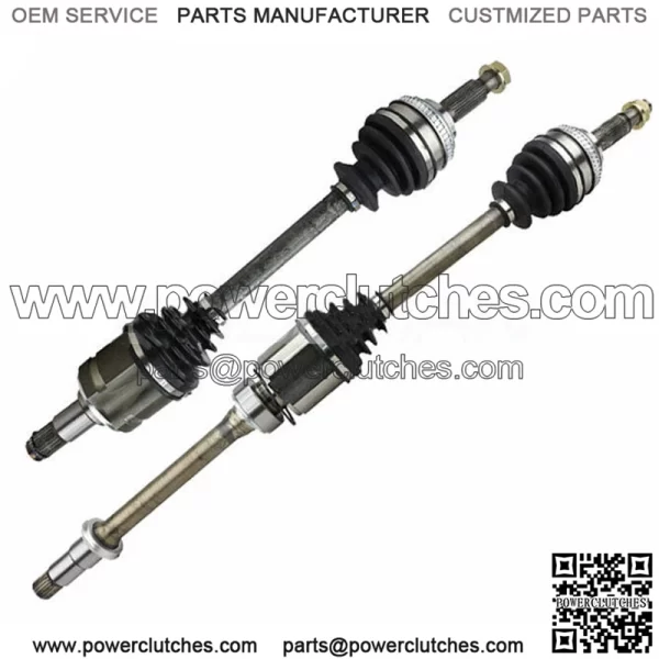 Pair of Front CV Half Shafts for Toyota Camry Solara 3.0L Automatic 1997-2000 2001 (For: Toyota) - Image 2