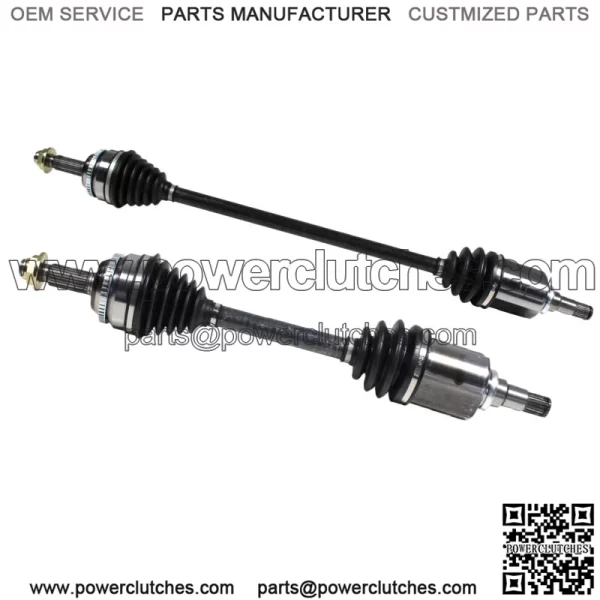 Front Driver & Passenger CV Half Shaft For Toyota Corolla Auto Trans 03-08 (For: Toyota)