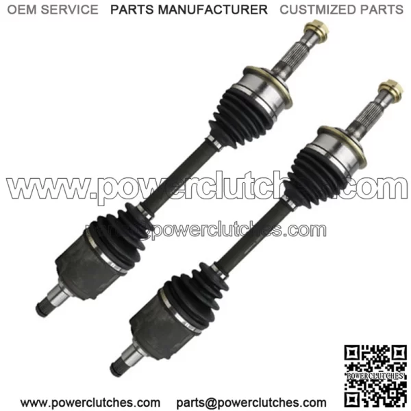 Pair of Front CV Half Shafts for 4WD 2000-2003 2004 2005 2006 Toyota Tundra Sequoia (For: Toyota)