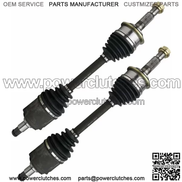 Pair of Front CV Half Shafts for 4WD 2000-2003 2004 2005 2006 Toyota Tundra Sequoia (For: Toyota) - Image 2