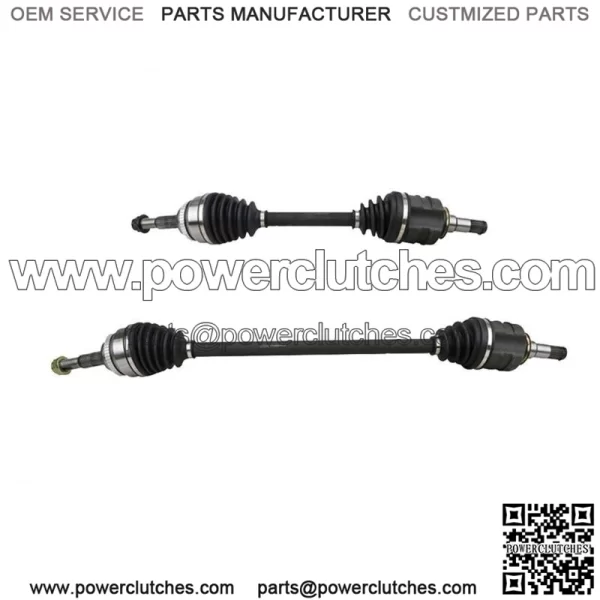 Pair of Front CV Half Shafts for Toyota Matrix Pontiac Vibe 2WD Manual 2003-2008 (for: Toyota)