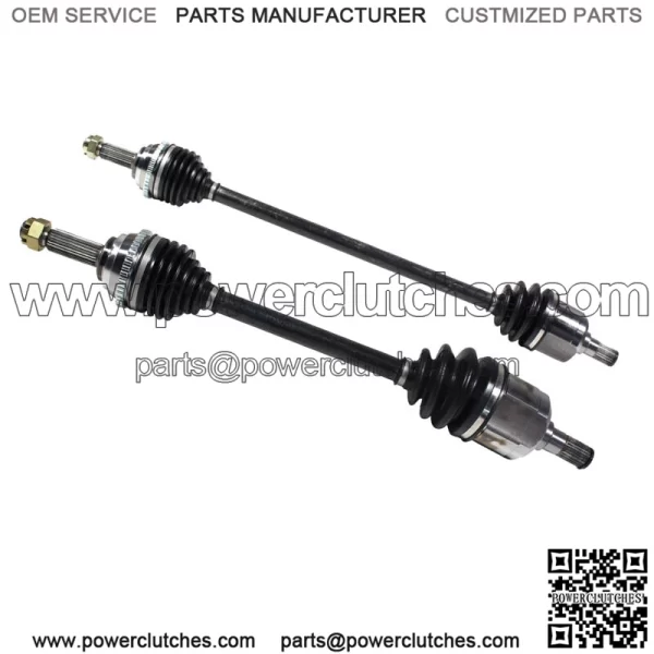 Front Driver & Passenger CV Half Shaft for Toyota Yaris FWD 2007-2014 (for: Toyota)