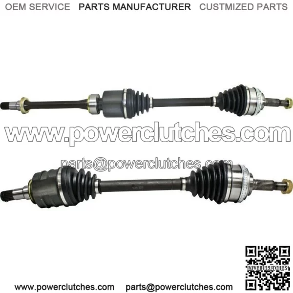 Set of 2 CV joints, axle shaft assembly, new pair left and right for Toyota Camry Solara (for: Toyota)
