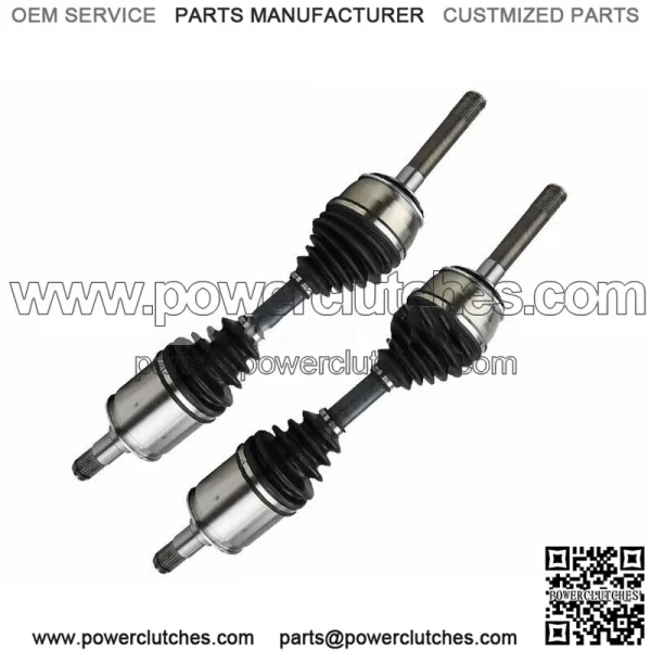 Pair of Front CV Half Shafts for 1998-2006 2007 Toyota Land Cruiser Lexus LX470 4WD (For: Toyota)