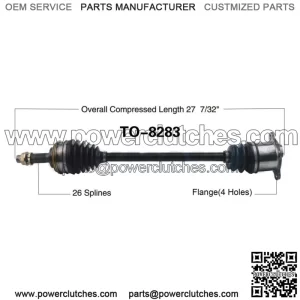 TO-8283 CV Half Shaft (for: Toyota)