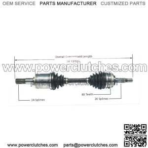 TO-8167 CV Half Shaft for VV (for: Toyota)