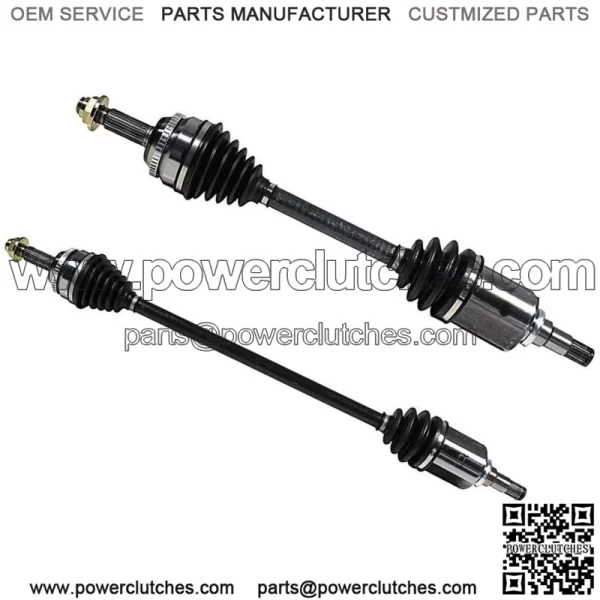 Front Driver & Passenger CV Half Shaft For Toyota Corolla Auto Trans 03-08 (For: Toyota)