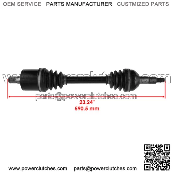 Rear Left And Right CV Joint Axles for Can-Am Outlander 400 4X4 2009-2012 - Image 2